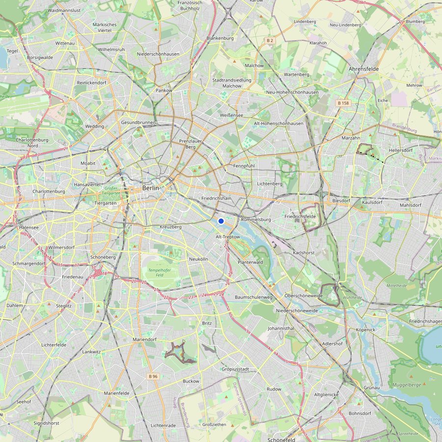 Mapa: dónde está Café Kala, Berlin