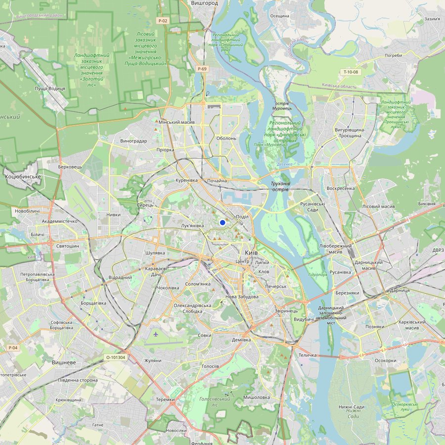 Mappa: dove si trova MEZZANINE, Kyiv