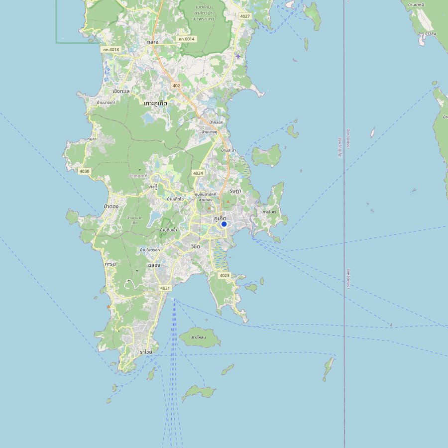 Mappa: dove si trova Phuket, Thailand