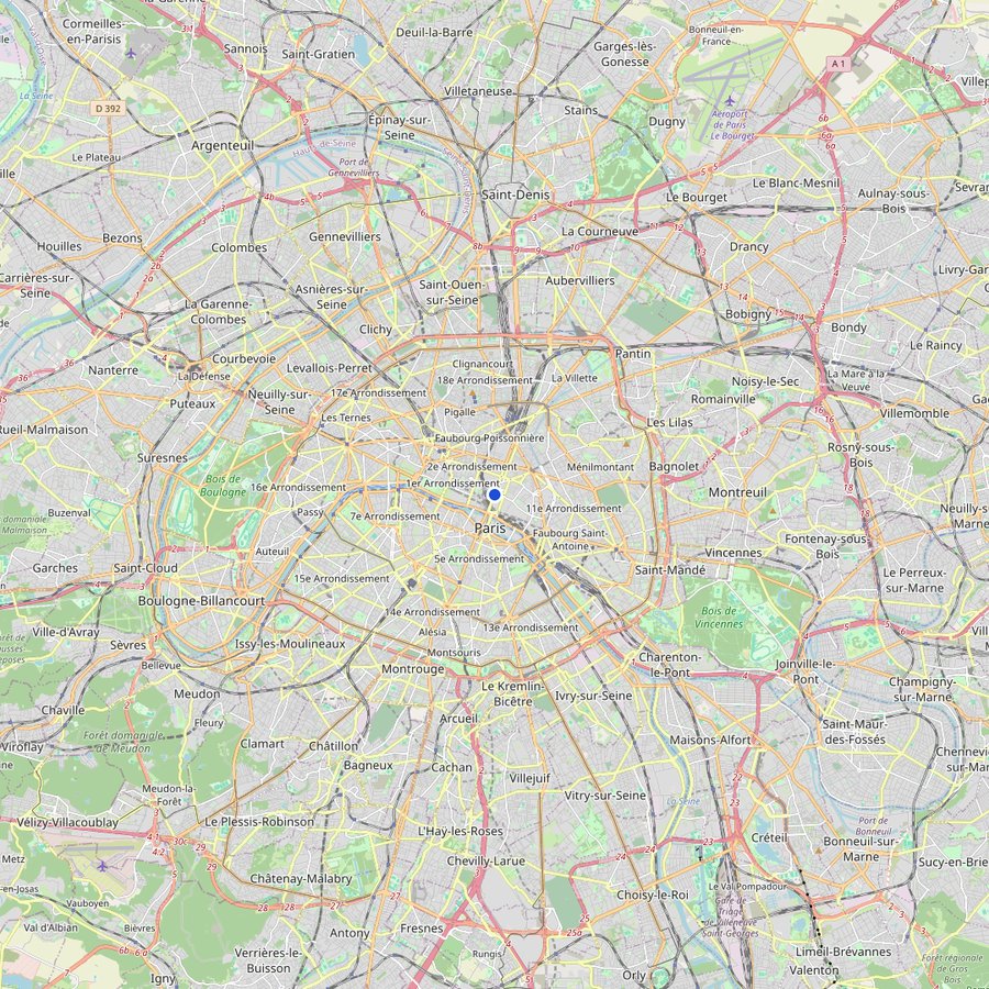 Karte: wo Tour Saint-Jacques, Paris liegt