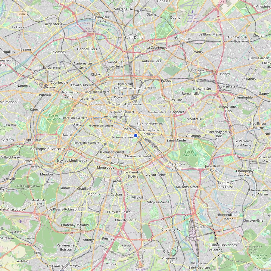 Mappa: dove si trova Le Lutétia, Île Saint-Louis, Paris