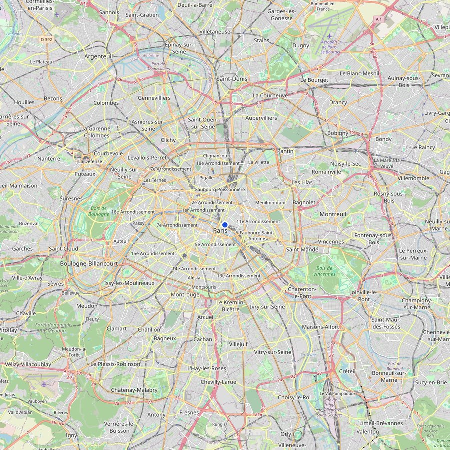 Mappa: dove si trova Paris, France