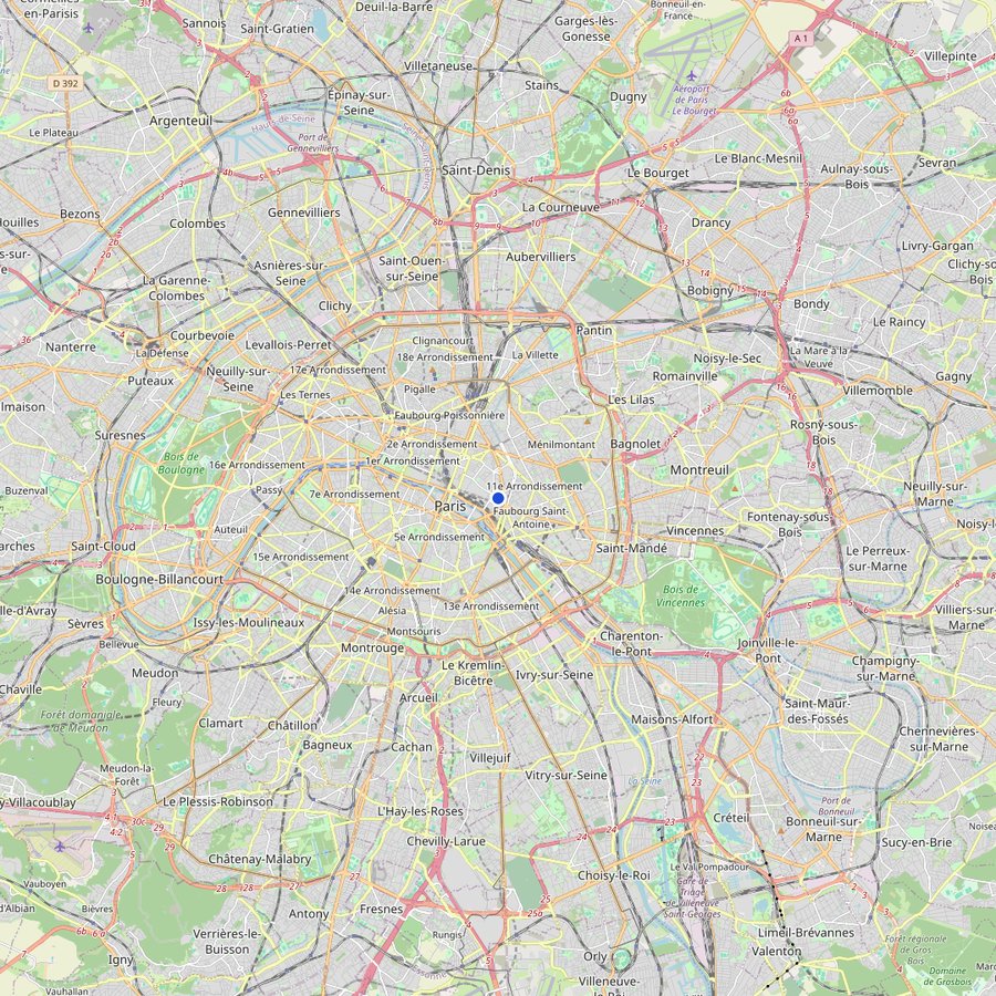 Carte : où se trouve Bibliothèque de l'Arsenal, Paris, France