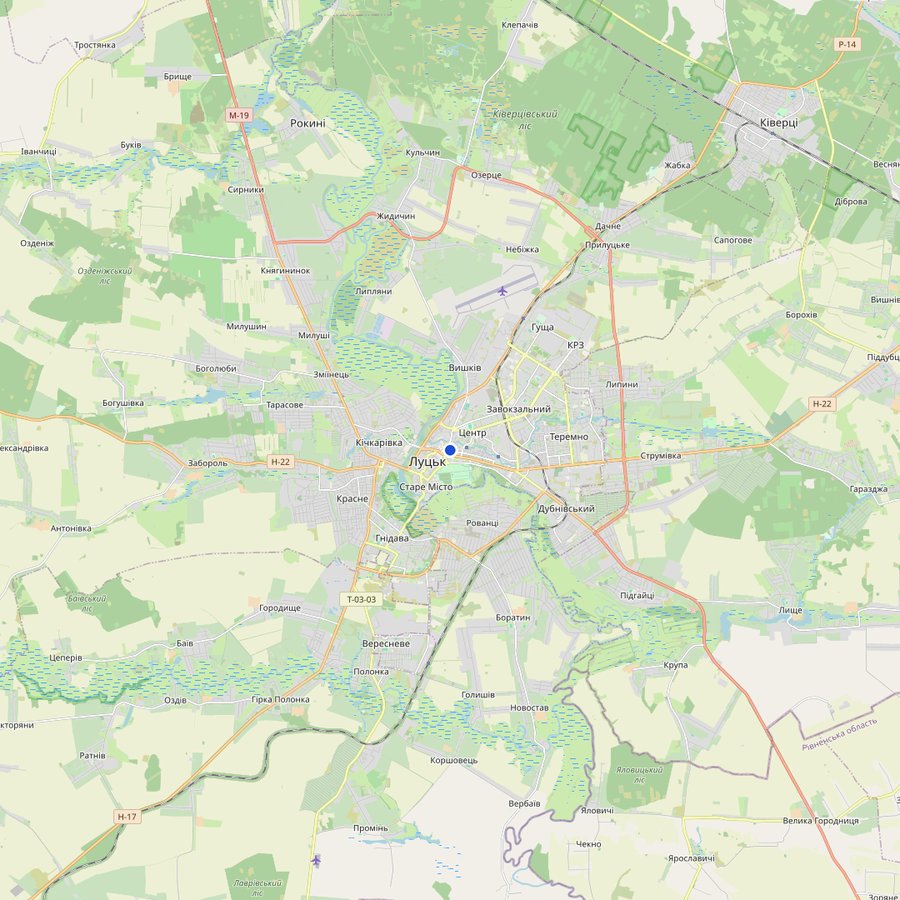 Mapa: dónde está Бібліотека-філія № 10, Луцьк