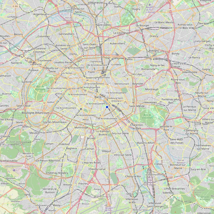 Mappa: dove si trova La Tour d'Argent, Paris, France