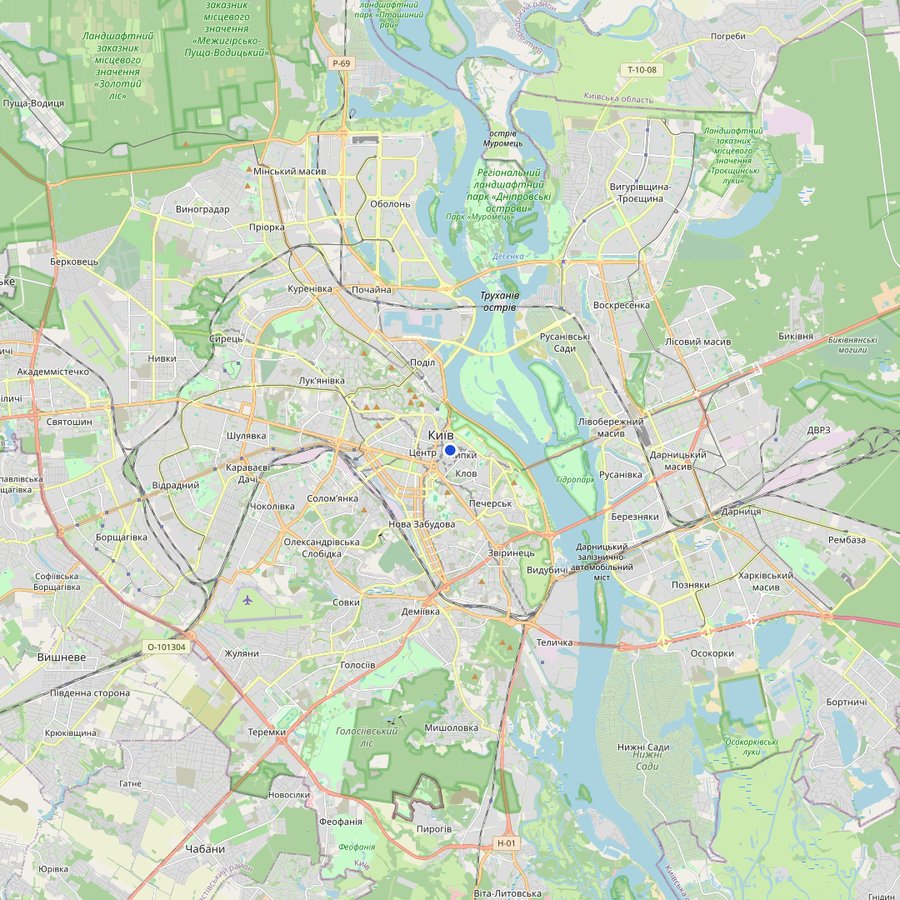 Mappa: dove si trova Камерна сцена імені Сергія Данченка