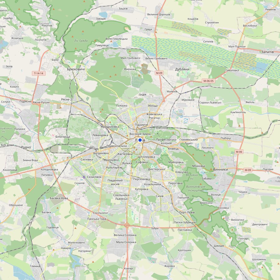 Mappa: dove si trova Львів