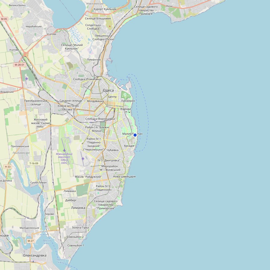 Mappa: dove si trova Одеський ботанічний сад