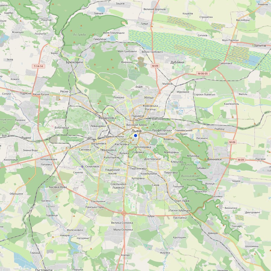 Mapa: dónde está Філармонія