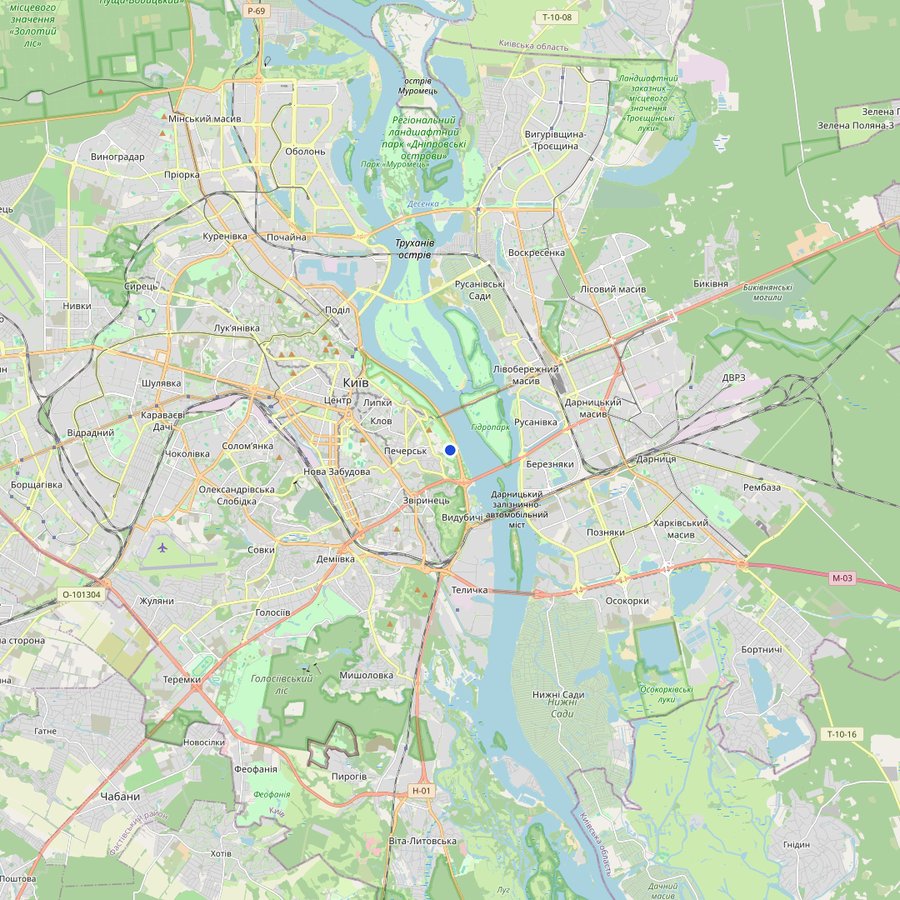 Mapa: dónde está Дальні печери