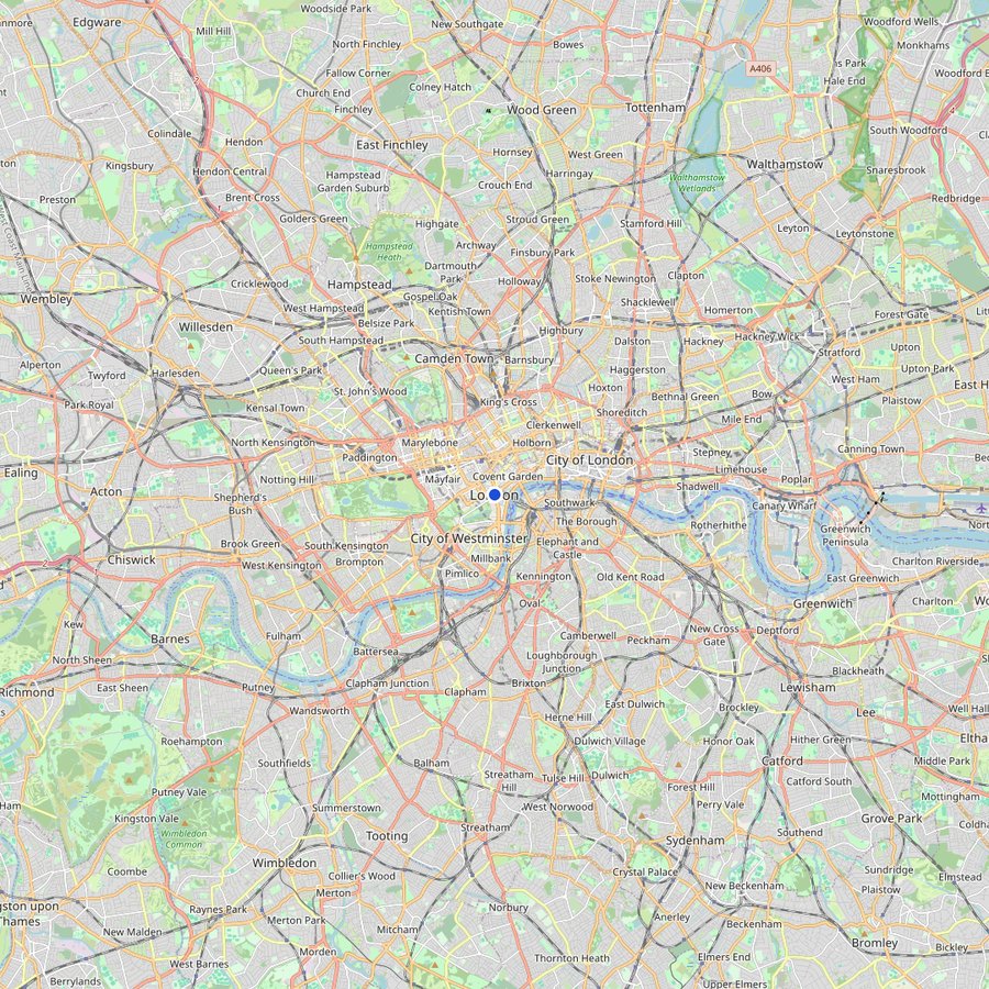 Карта: де знаходиться City of Westminster