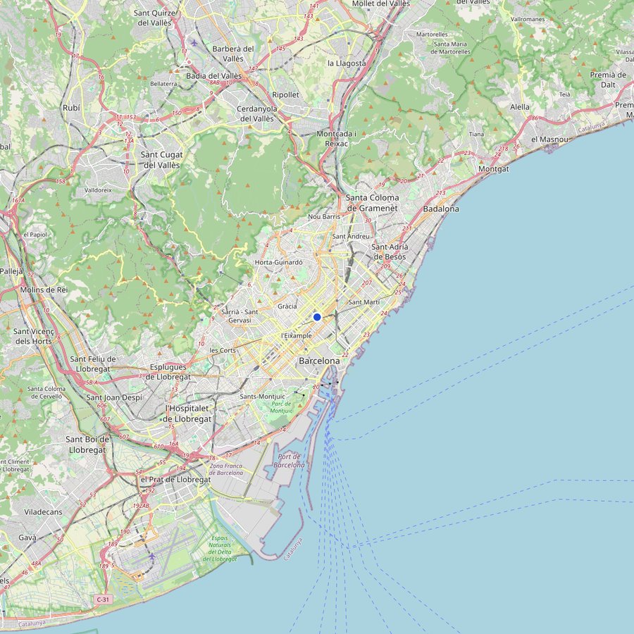 Mappa: dove si trova Барселона