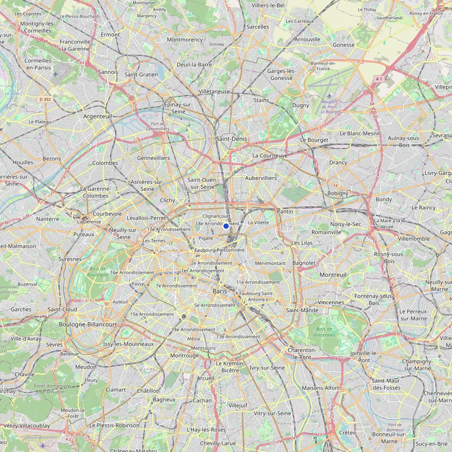 Mappa: dove si trova Lavoir Moderne Parisien