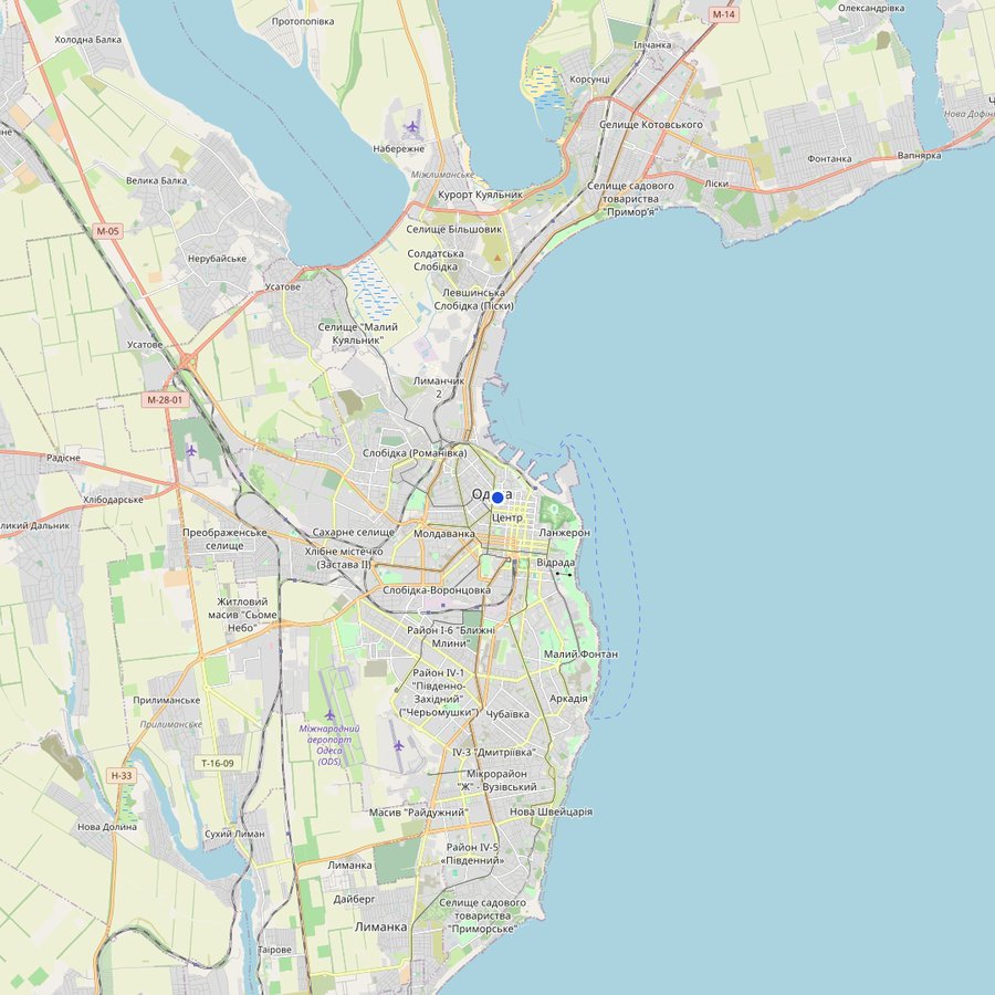 Mappa: dove si trova Академічний Драматичний театр
