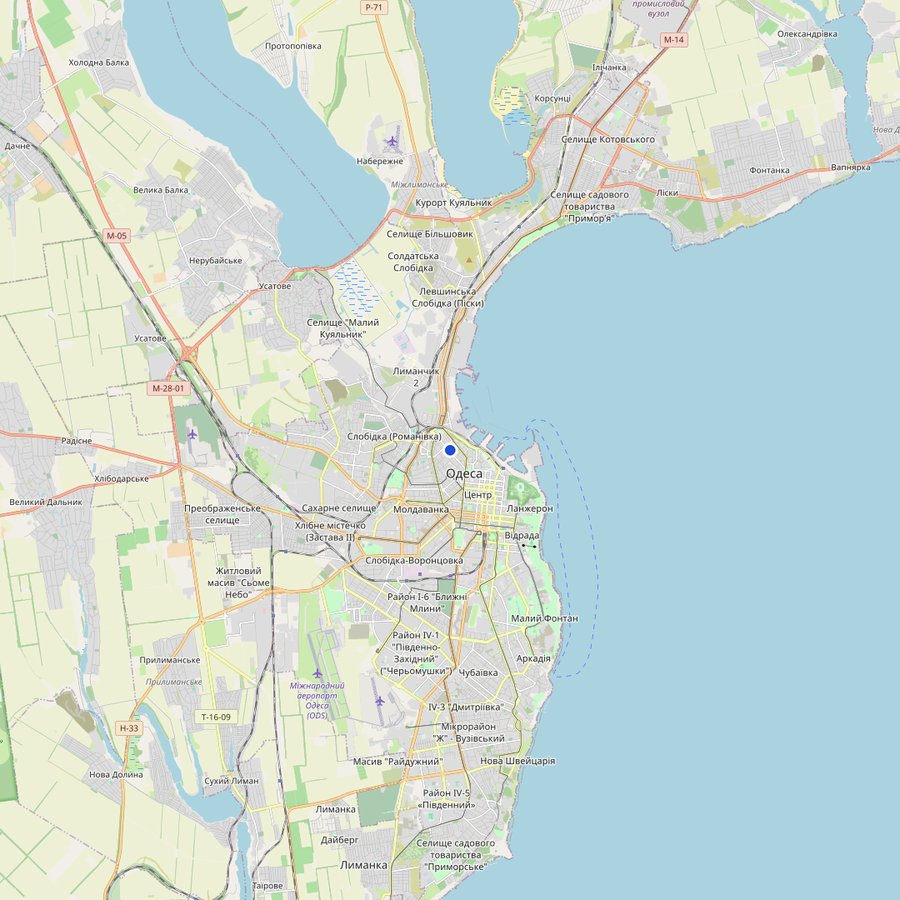 Mappa: dove si trova Обласний театр ляльок