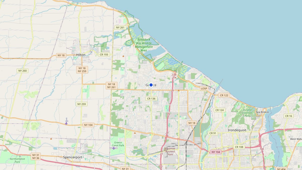 Mappa: dove si trova Рочестер