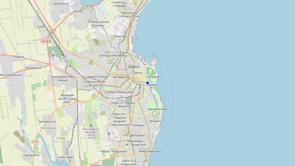 Mapa: dónde está Одеський академічний театр музичної комедії імені Михайла Водяного