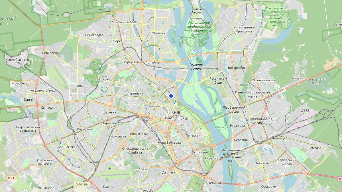 Map: where Будинок дитячої творчості Подільского району is