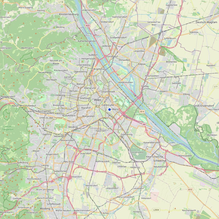 Karte: wo Brass Monkey, Vienna liegt
