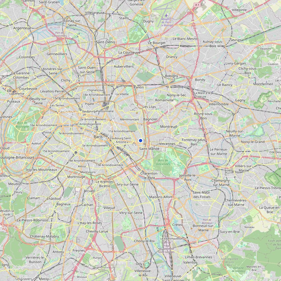 Mapa: dónde está Le Vincennes, Paris, France