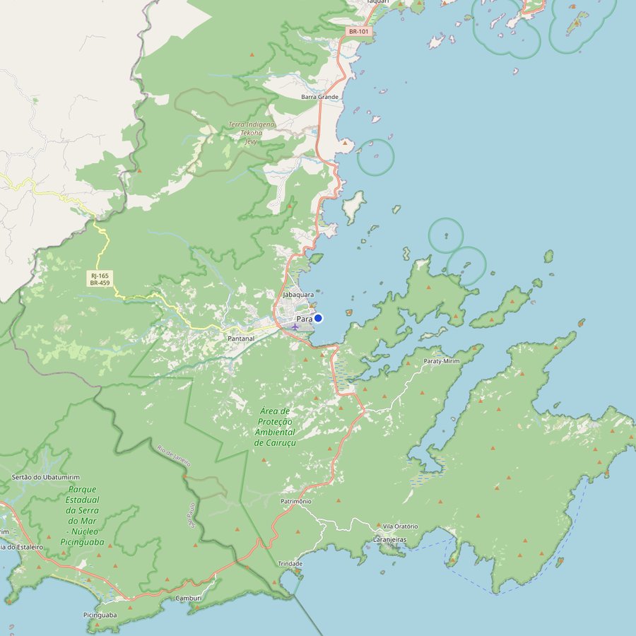 Mappa: dove si trova Seaside Paraty, Brazil