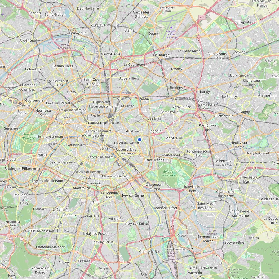 Mapa: dónde está Résidence Internationale de Paris