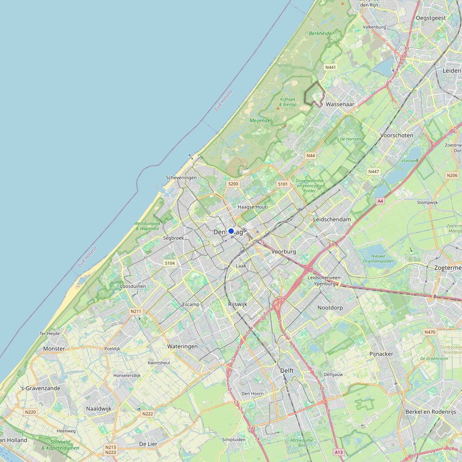 Mapa: dónde está Museum Bredius, Den Haag, Netherlands