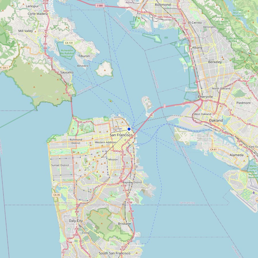 Mappa: dove si trova San Francisco Railway Museum