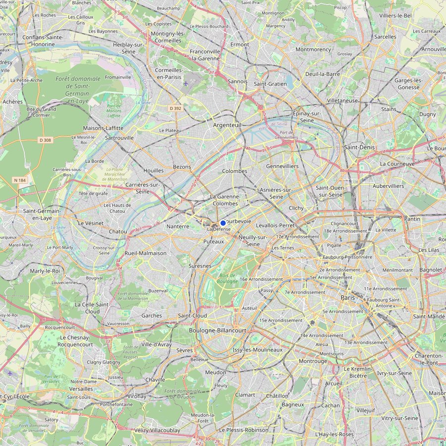 Karte: wo Ibis Styles Paris La Défense Courbevoie liegt