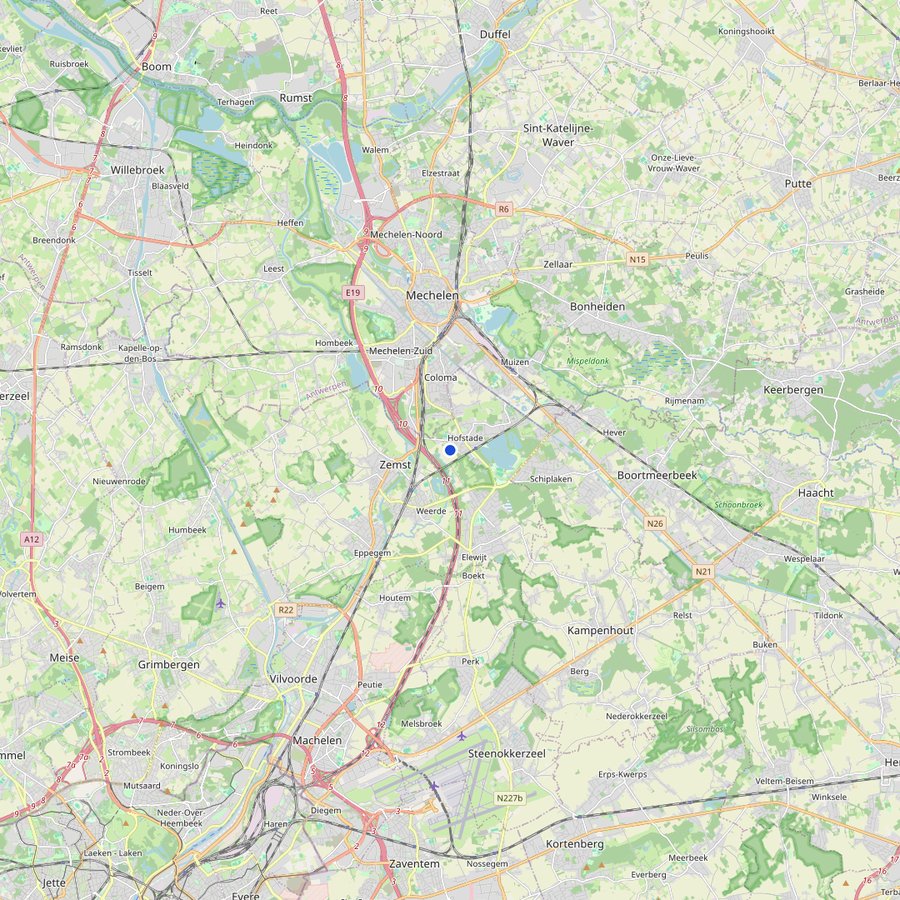 Mappa: dove si trova Asiat Park, Vilvoorde, Belgium