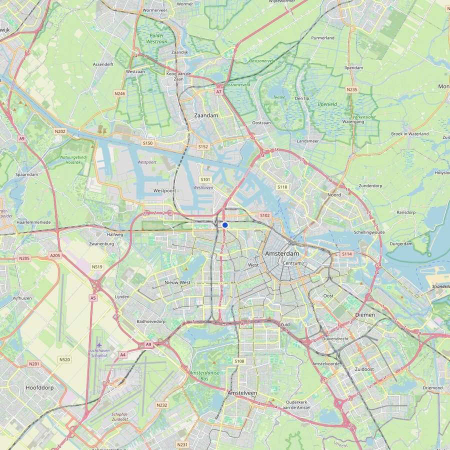 Mappa: dove si trova Konak, Amsterdam