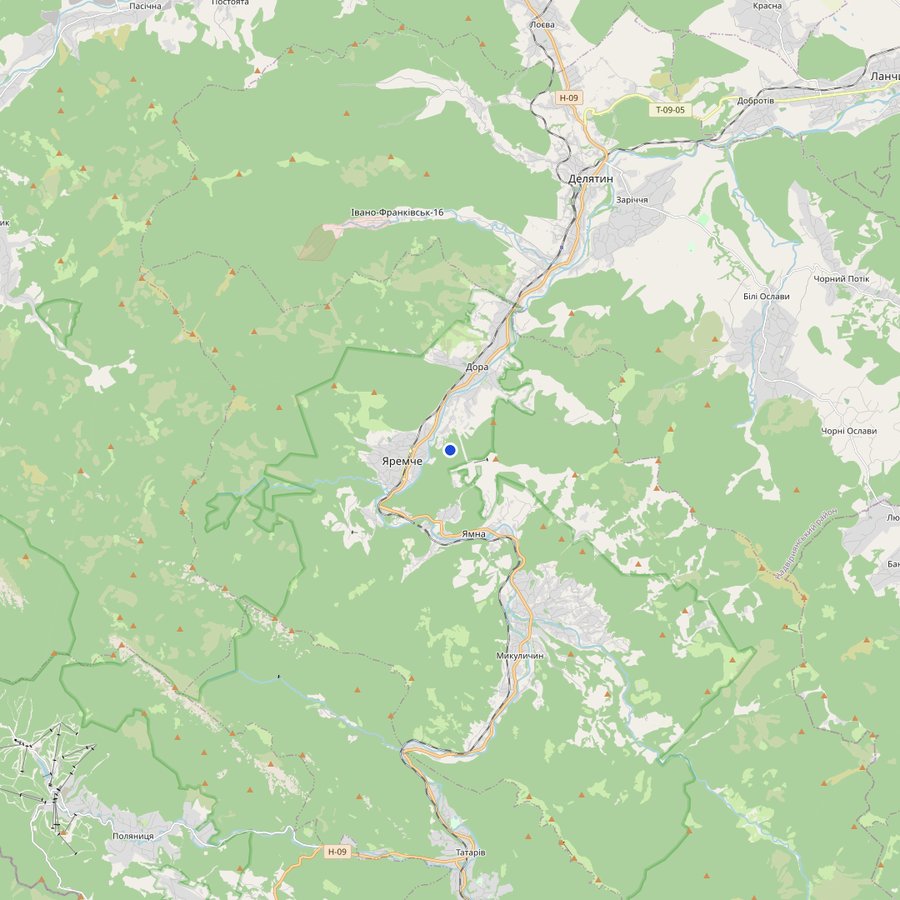 Mapa: dónde está Яремче, Україна
