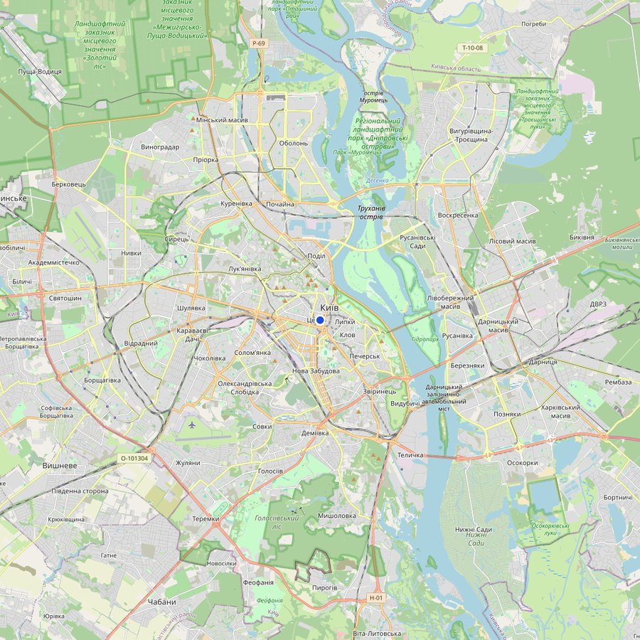 Mappa: dove si trova Маріїнський палац, Київ, Україна