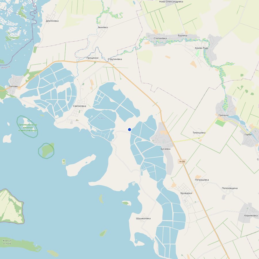 Mappa: dove si trova Могила Тараса Шевченка, Канів, Україна