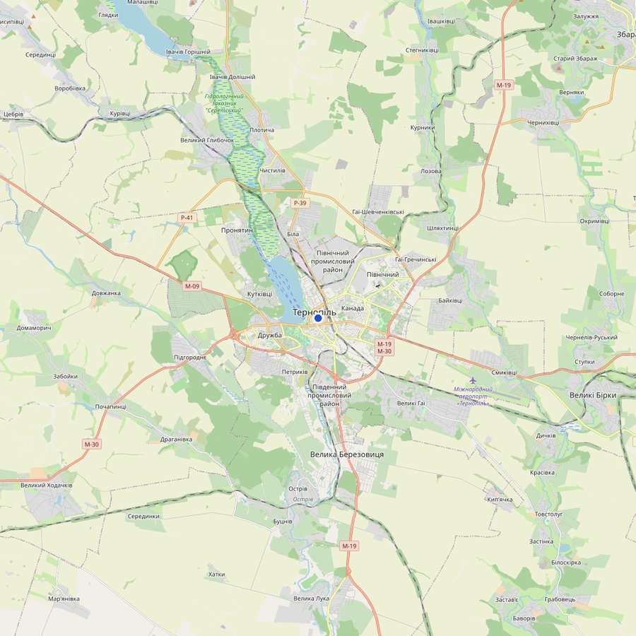Mapa: dónde está Погруддя Богдана Лепкого, Тернопіль, Україна