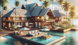 Відвідайте Бора-Бора, Французька Полінезія, у цей весняний сезон, щоб насолодитися відкриттям нового гастрономічного ресторану "La Maison de la Plage", який славиться своїми морепродуктами та видовищн