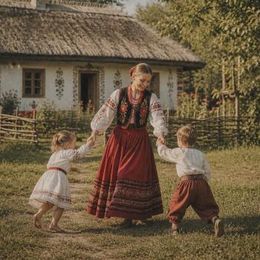 Muttertag im Freilichtmuseum — Національний музей народної архітектури та побуту України, Київ