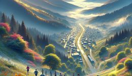 Відвідайте Яремче, Карпати, у квітні 2026 року, щоб взяти участь у весняному гірському біговому змаганні на дистанцію 10 км, де ви зможете насолодитися мальовничими маршрутами та неперевершеними пейза