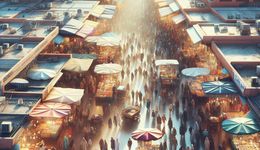 Відвідайте вуличний базар "Jemaa el-Fnaa" у Марракеш, Марокко, у квітні 2026 року, де зараз проходять фестивалі їжі та культури, де можна спробувати приготування традиційних страв та взяти участь у за