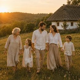 Ucraina - una famiglia indomita — Національний музей народної архітектури та побуту, Київ, Україна